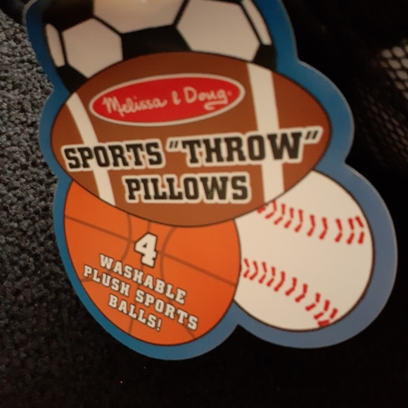 melissa and doug sports pillows
